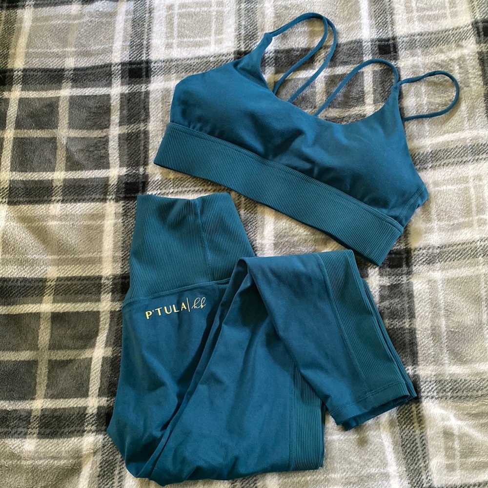 Ptula x HB legging and sports bra set size Small